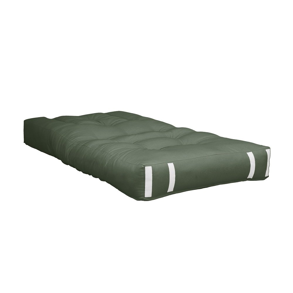 Fauteuil futon standard convertible HIPPO CHAIR couleur vert olive